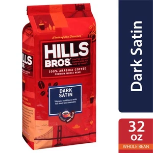 . 100% Arabica ganze Bohne Kaffee, Dark Satin Premium Dark Roast, 32 O - Bild 1 von 12