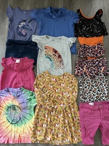 Size 5 Girls Clothing Lot, 12 Items, Place, Buccees, Pony Tails, Members Mark - Picture 1 of 17