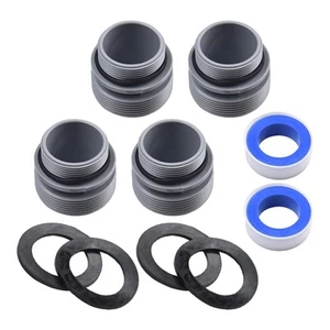 For Intex Pool Hose Conversion Kit 40mm to 112 Inch Inlet Outlet Adapter - Picture 1 of 53