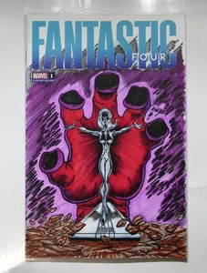 Fantastic Four #1 Boceto Galuctus Shalla Bal Galactus por Carl Cee Kay Kent - Imagen 1 de 3