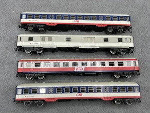 H0 MÄRKLIN Personen- u. Gepäckwagen DB  4 Stück  aus 2859  #476 - Bild 1 von 6