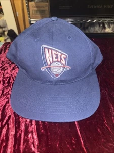 Vintage New Jersey Nets Hat Osfm Blue - Picture 1 of 11