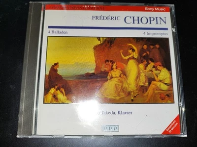 CHOPIN - 4 BALLADEN - 4 IMPROMPTUS - MAKIKO TAKEDA KLAVIER - Bild 1 von 2
