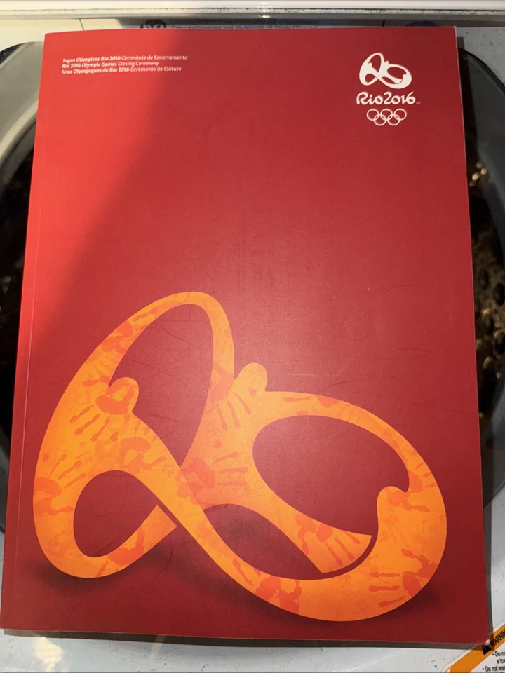 Libro del programa de la ceremonia de clausura de los Juegos Olímpicos de Río 2016 - ¡Grandes fotos! Foto 1 de 4