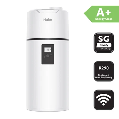 Haier Wärmepumpe Brauchwasser Trinkwasser HAIER HP80M8 80 Liter R290 Warmwasser  - Bild 1 von 2