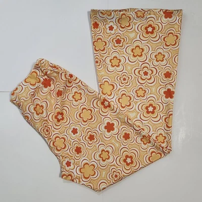 Pantalones hippies para mujer talla mediana (?) VER MEDIDAS Disfraz Groovy Halloween Foto 1 de 4
