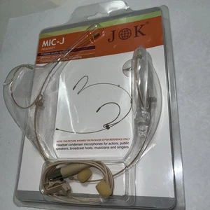 J K Professional Headset/Headworn Microphone MIC-J 071S (Check connector Type) - Afbeelding 1 van 2