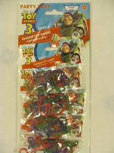 Disney Pixar Toy Story 3 Personajes Bandz, Paquete de Fiesta Pulsera Elástica **NUEVO EN PAQUETE** - Imagen 1 de 1