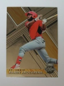 2019 Elite Extra Edition RANDY AROZARENA Optichrome RC Rays WORLD SERIES - Picture 1 of 2