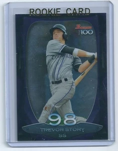 Trevor Story 2013 Bowman Chrome TOP 100 Rookie Card #btp-98 - Bild 1 von 1