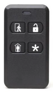 2GIG 2GIG-KEY2-345 4 BUTTON KEYFOB REMOTE GO CONTROL EDGE QOLSYS 345 iQP4003/6 - Picture 1 of 1