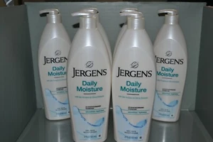 (6) Jergens Daily Moisture Dry Skin Moisturizer, 21 fl oz Each - Picture 1 of 3