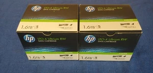 Lot of 10 HP LTO-4 Ultrium RW Data Cartridges C7974A 1.6TB - Afbeelding 1 van 4
