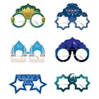 1Set Themenparty 3D-Brille Mondstern-Dekoration f&#252;r Ramadan-Partyzubeh&#246;r M2K1