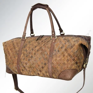 Bolso de Lona AD American Darling Grano Completo Cuero Genuino Western Mujer | - Imagen 1 de 4