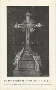 ROMA - Croix de NSJC, Basilica di Santa Croce in Gerusalemme Jerusalem, Danesi - Bild 1 von 2