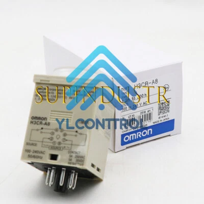 .1Pcs New Omron Timer Modules 100-240VAC 50/60HZ H3CR-A8 H3CRA8 - Image 1 of 2