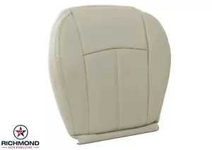 For 2007 2008 Chrysler Sebring-Driver Bottom Replacement Leather Seat Cover Tan - Picture 1 of 12