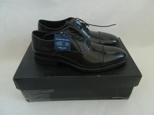 Oxford Kenneth Cole New York para hombre Futurepod con cordones cuero negro talla 8M - Imagen 1 de 10
