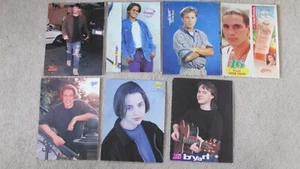 7 Pinups Posters teen magazines 1990's KEANU JASON FRANK WIL ESTES VOIGHT - Picture 1 of 4
