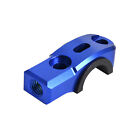 M8x1.25 Universal Bar Mount Clamp With Mirror Hole Aftermarket Replacement Blue