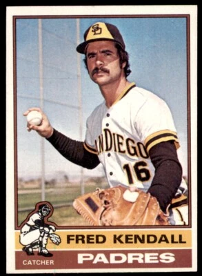1976 TOPPS FRED KENDALL . SAN DIEGO PADRES #639 - Image 1 of 2