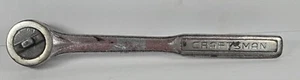 Vintage Craftsman 1/2" Drive Thumbwheel Ratchet USA Made V-44978 Mechanic Tool - Picture 1 of 9