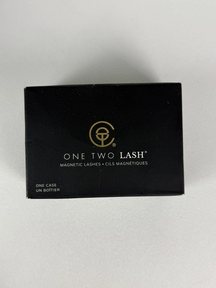 NUEVO One Two Lash Pestañas Magnéticas 2 Pares Un Estuche Negrita Medio Sellado Foto 1 de 1