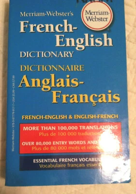 Used Merriam-Webster's French-English Dictionary - Paperback - Image 1 of 2