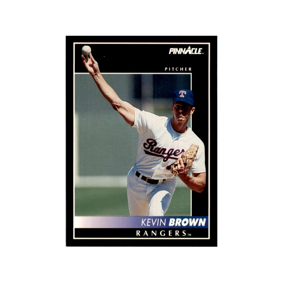 1992 Pinnacle Kevin Brown Baseball Cards #405 - Image 1 of 3