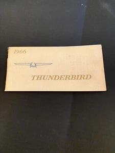 1966 Ford Thunderbird Owners Manual User Guide Reference Operator Book Original - Picture 1 of 7
