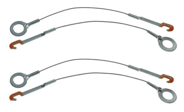 Juego de 4 cables ajustadores de frenos Raybestos H-2100 Mustang seis cilindros (1964-1970) Foto 1 de 1