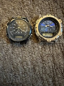 2 x Analog-Digital Watch, Cannon Tech-Time New Battery Ana-Dig - parts - Picture 1 of 11