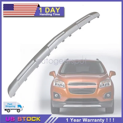 25980546 New Front Bumper Molding Fit For Chevrolet Trax 2013 2014 2015 2016 US - Imagem 1 de 4