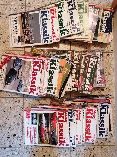 Über 50 Hefte Motor Klassik, ab ca 1985, belesen aber gut erhalten - Bild 1 von 1