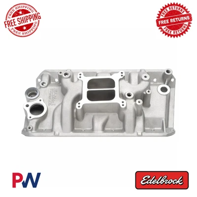 Colector de admisión Edelbrock Satin Performer para 1970-91 AMC sin EGR 2131 Foto 1 de 2