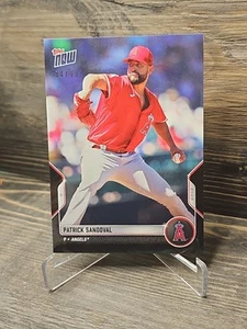 2022 Topps Now Road to Opening Day Los Angeles Angels Patrick Sandoval # 84 /99 - Picture 1 of 3