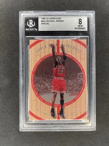 1998 UD Hardcourt Michael Jordan Special #23A BGS 8 NM-MT HOF Bulls - Picture 1 of 2