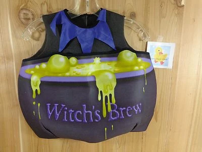 WITCH'S BREW Costume CANDY CATCHER VEST Fits Up To Size 8 Wearable Halloween  - Image 1 of 4