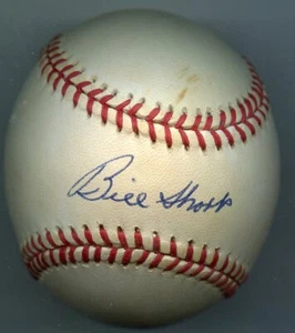 BILL SHORT signiert Baseball 1960 Yankees 1968 Mets 1969 Reds garantiert authentisch - Bild 1 von 2