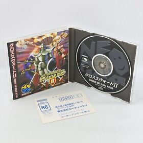 ADK Neo Geo CD CROSSED SWORDS II 2 Japan hack and slash action role-playing  F/S