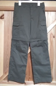 CQR Boys Cargo Pants Size M (10-12 years) Green Olive - Picture 1 of 5