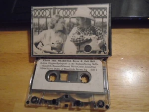 RARE PROMO Bob Bovee & Gail Heil CASSETTE TAPE From the Heart country PRIVATE 88 - Picture 1 of 3