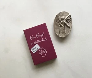 Handschmeichler Bronze 4,8 x 4 cm in Geschenkschachtel Maria Laach Silberbronze - Bild 1 von 2