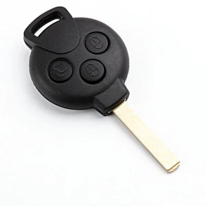 3 botones Remote Smart Key 433Mhz Chip Uncut Blade fit para Smart Fortwo 451 - Imagen 1 de 2