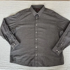 Untuckit Shirt Mens 3XL Check Button Up Long Sleeve Wrinkle Free Cotton Casual - Picture 1 of 7