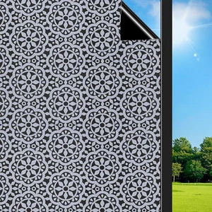 Blackout Privacy Window Film Full Shade Opaque UV Resistant Static Cling Glass C - Picture 1 of 9