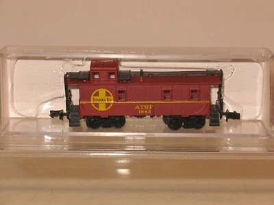 N Scale LIFE-LIKE 7710 AT&SF Santa Fe 1943 Caboose OB MINT - Image 1 of 4