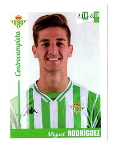 REAL BETIS BALOMPIE #328 CROMO 2018-2019 COLECCION OFICIAL - Imagen 1 de 2