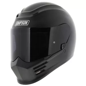 Casco de moto Simpson Speed negro mate (22,06) - Imagen 1 de 12